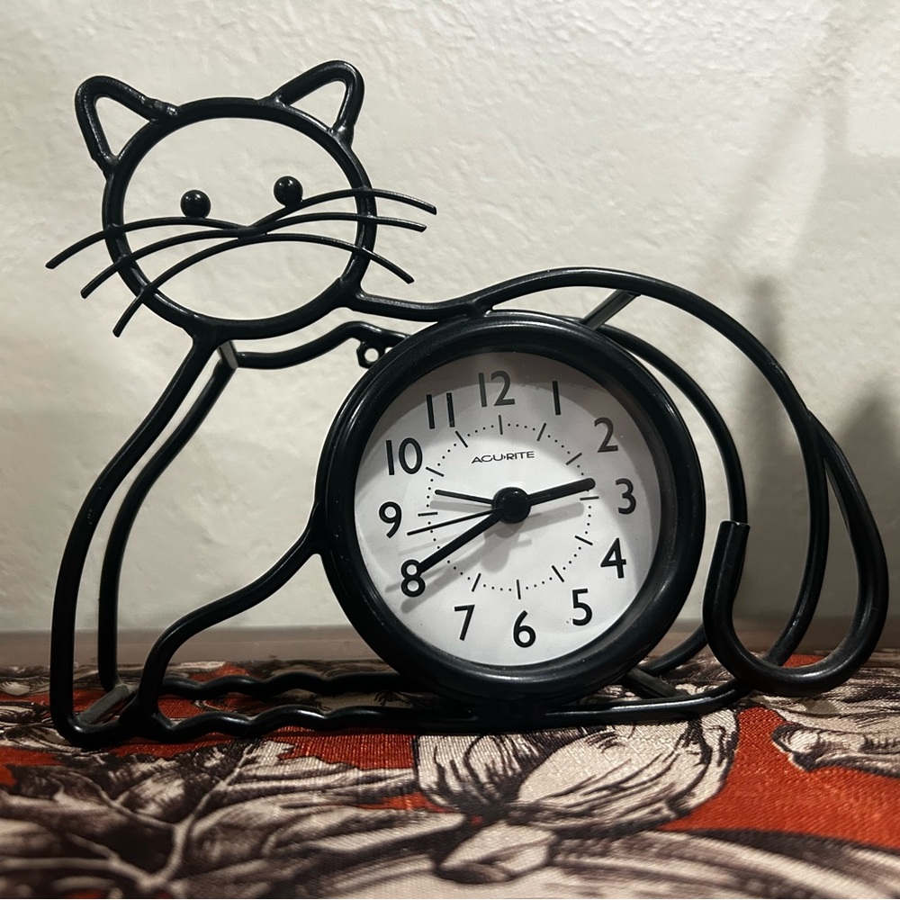 Black Cat alarm Clock